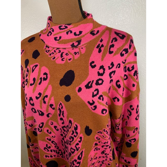 Fate | Sweaters | Price Drop Womens Fate Sweater Leopard Size M Pink ...